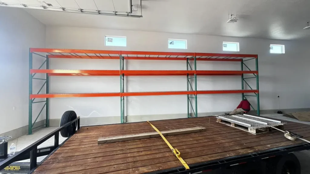 Pallet Racking in Southern Utah Pallet racking Installed in southern utah local business warehouse for added pallet shelving and storage