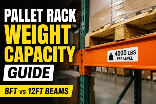 Pallet Racking Weight Capacity Guide by Beam Size (2026)