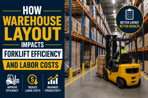 How Warehouse Layout Impacts Forklift Efficiency and Labor Costs How Warehouse Layout Impacts Forklift Efficiency and Labor Costs